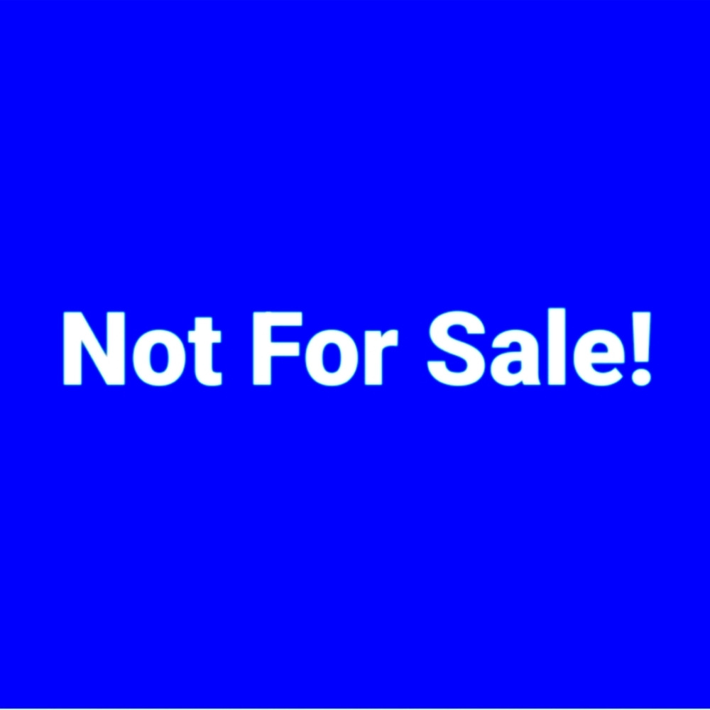 Not For Sale